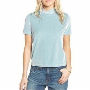 Madewell Velvet Top